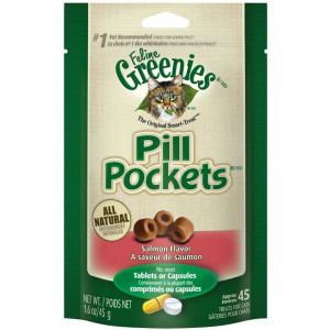 Greenies Feline Pill Pockets Treats for Cats Chicken Flavor