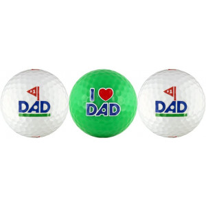 EnjoyLife Inc #1 Dad w/Love You Dad Golf Ball Gift Set