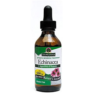Nature's Answer Echinacea Alcohol Free 2-Fluid Ounce Certified Non Gmo Vegan, Alcohol-Free Echinacea