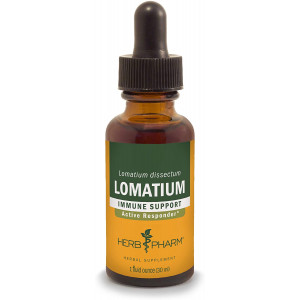 Herb Pharm Lomatium Liquid Extract for Immune System Support - 1 Ounce