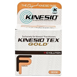 Kinseio Taping - Kinesiology Tape Tex Gold FP - Beige  1in x 5m Roll