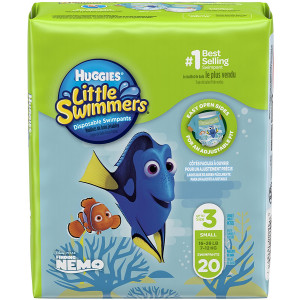 Huggies Little Swimmers, Disposable Swimpants, Small, 20 Count