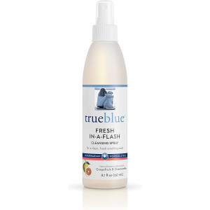 TrueBlue Grapefruit and Chamomile Fresh-in-a-Flash Cleansing Dog Spray  Refreshes, Conditions Coats for Dogs, Puppies, Cats  Moisturizing, Toxin Free, Natural Botanical Blend  8.7 Fl. Oz.