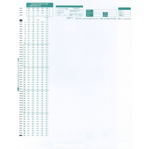 TEST-888E 888 E Compatible Testing Forms (100 Sheet Pack)