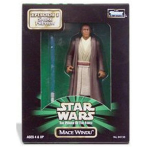 Kenner Star Wars: The Power of The Force Episode I Sneak Preview Mace Windu 4 inch Action Figure