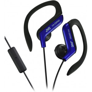 JVC HAEBR80A Sports Clip Headphones (Blue)