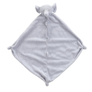 Angel Dear Cuddle Blanket, Grey Elephant, 7 x 3.7 x 2.3 Inch