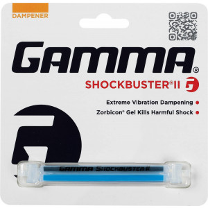 Gamma Shockbuster II Vibration Dampener, Tennis Racquet Shock Absorber, Advanced Zorbicon Gel for Maximum Vibration Reduction