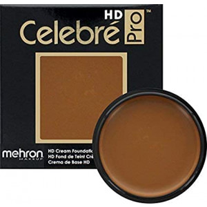 Mehron Makeup Celebre Pro-HD Cream Face and Body Makeup, (0.9 oz) (DARK 1)