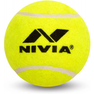 Nivia Heavy Tennis Ball Cricket Ball (Pack of 6)