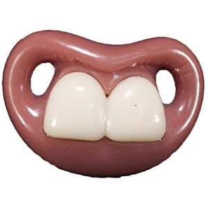 All I Want For Christmas Is My Two Front Teeth!! Billy Bob Products Baby Pacifier