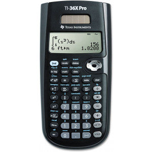 Texas Instruments TI36XPRO TI-36X Pro Scientific Calculator, 16-Digit LCD