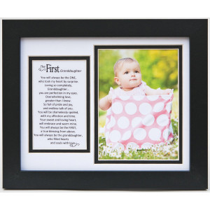 The Grandparent Gift Frame Wall Decor, First Granddaughter