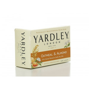 Yardley of London Naturally Moisturizing Bath Bar - 4.25 Oz Bar (Pack of 8) (Oatmeal and Almond)