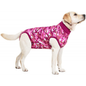 Suitical Recovery Suit for Dogs - Pink Camo