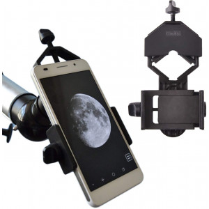 Gosky Universal Cell Phone Adapter Mount - Compatible Binocular Monocular Spotting Scope Telescope Microscope-Fits almost all Smartphone on the Market -Record The Nature The World