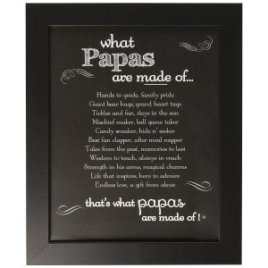 Papa Chalkboard Frame - Gift for Papa for Father's Day, Birthday, Birth of Grandchild