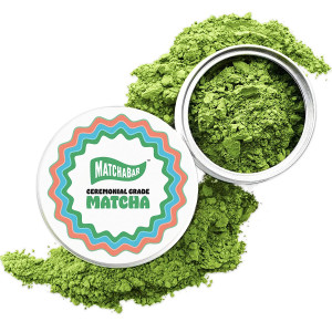 MatchaBar Ceremonial Grade  Matcha Green Tea Powder | Antioxidants, Energy, and Amino Acids | Premium, First Harvest from Kagoshima, Japan | 30g Tin = 15 Servings