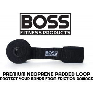 Boss Fitness Products - Heavy Duty Door Anchor - Door Anchor Point Attachment - Great for Resistance Bands and Physical Therapy Bands