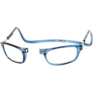 Clic Magnetic Reading Glasses in Blue Jeans +2.00