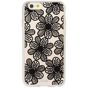 Sonix Cell Phone Case for Apple iPhone 6/6s - Retail Packaging - Boho Floral Black