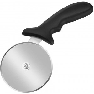 Yinghezu 4.72-Inch Super heavy 173g Stainless Steel Pizza Cutter Wheel, Sharp Cutters, Pizza Wheel, Pizza Slicer - For Pizza Lovers Support dishwasher for easy cleaning