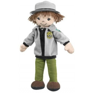 Wildlife Artists Park Ranger Male Doll Plush Toy 11" H