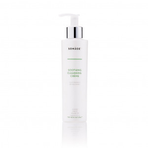 Sonage Soothing Cleansing Creme - Face Wash for Sensitive, Oily and Acne Prone Skin - Redness Relief Cream Facial Cleanser - Pore Tightener and Minimizer with Ylang Ylang and Matricaria