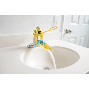 Aqueduck Faucet Handle Extender Set. Connects to Sink Handle and Faucet to Make Washing Hands Fun and Teaches Your Baby or Child Good Habits and Promote Independence to Them.