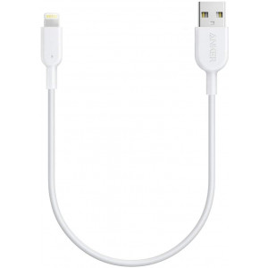 Anker Powerline II Lightning Cable (1ft), Probably The World's Most Durable Cable, MFi Certified for iPhone Xs/XS Max/XR/X / 8/8 Plus / 7/7 Plus / 6/6 Plus (White)