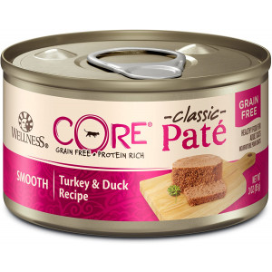 Wellness Core Natural Grain Free Wet Canned Cat Food Turkey and Duck