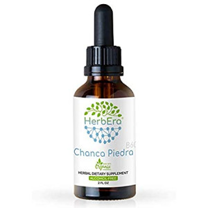 Chanca Piedra B60 Alcohol-Free Herbal Extract Tincture, Super-Concentrated Organic Chanca Piedra (Phyllanthus niruri) Dried Herb (2 fl oz)
