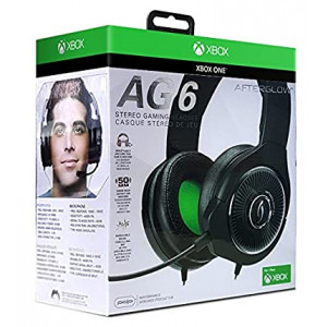 PDP Xbox One Afterglow AG 6 Wired Gaming Headset, 048-103-NA-BK