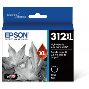 Epson T312XL120 Claria Photo HD Black High Capacity Cartridge Ink