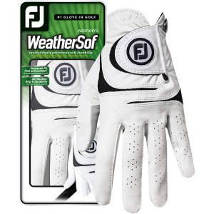 FootJoy Women's WeatherSof Golf Glove (White)