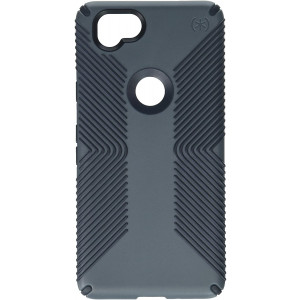 Speck Products Presidio Grip Cell Phone Case for Google Pixel 2 - Graphite Grey/Charcoal Grey