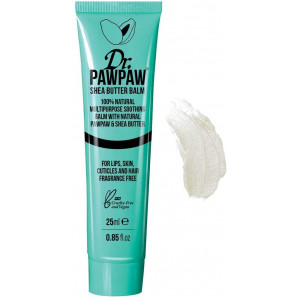 Dr. PAWPAW Multi-Purpose Balm | No Fragrance Balm, For Lips, Skin, Hair, Cuticles, Nails, and Beauty Finishing | 25 ml (Shea Butter, 1 Pack)