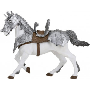 Papo Horse in Armour Figure, Multicolor