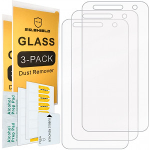 [3-Pack]-Mr.Shield for LG X Charge [Tempered Glass] Screen Protector [Japan Glass with 9H Hardness] with Lifetime Replacement