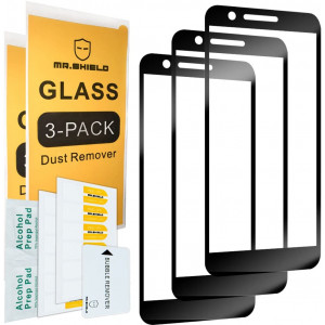 [3-Pack]-Mr.Shield for LG K30 [Full Cover] Screen Protector with Lifetime Replacement