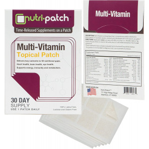 Multi-Nutrients Topical Patch. Nutrients in a Patch from Nutri-Patch