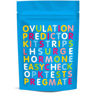 PREGMATE 30 Ovulation Test Strips Predictor Kit Flexible Pack (30 Count)