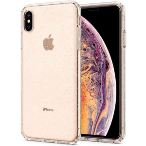 Spigen Liquid Crystal Designed for Apple iPhone Xs MAX Case (2018) - Glitter Crystal Quartz