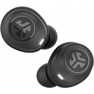 JLab Audio JBuds Air True Wireless Signature Bluetooth Earbuds + Charging Case - Black - IP55 Sweat Resistance - Bluetooth 5.0 Connection - 3 EQ Sound Settings: JLab Signature, Balanced, Bass Boost