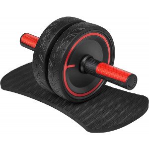 Readaeer Ab Roller Wheel with Knee Pad Abdominal Exercise for Home Gym Fitness Equipment