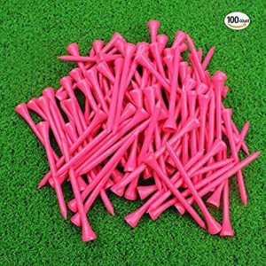 MYKUJA Bamboo Golf Tee 3-1/4 inch Pack of 100