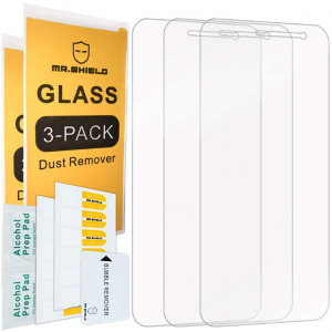[3-Pack]-Mr.Shield for Samsung Galaxy J2 Core [Tempered Glass] Screen Protector with Lifetime Replacement