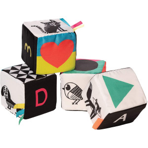 Manhattan Toy Wimmer-Ferguson Mind Cubes Soft Baby Activity Toy