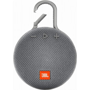 JBL CLIP 3 - Waterproof Portable Bluetooth Speaker - Gray