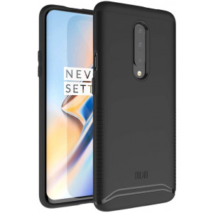 TUDIA Rugged Drop Protection Merge Series Designed for OnePlus 7 Pro Case, Heavy Duty Slim Matte Protective Phone Case Cover for OnePlus 7 Pro (Matte Black)